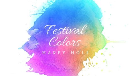 Freepik Happy Holi Indian Spring Festival Of Colors Background