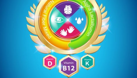 Freepik Omega Vitamin And Nutrients For Kids Vector Concept 2