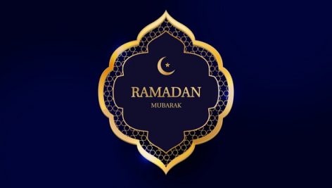 Freepik Ramadan Background With Frame Realistic Style