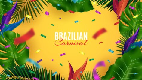 Freepik Realistic Brazilian Carnival Background