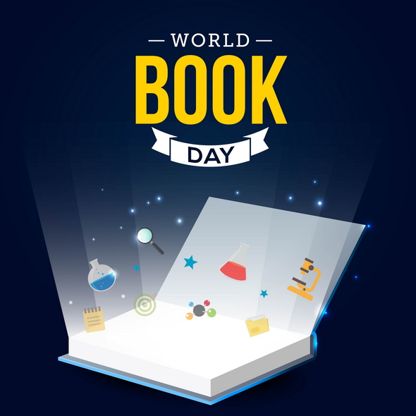 Freepik World Book Day وکتور
