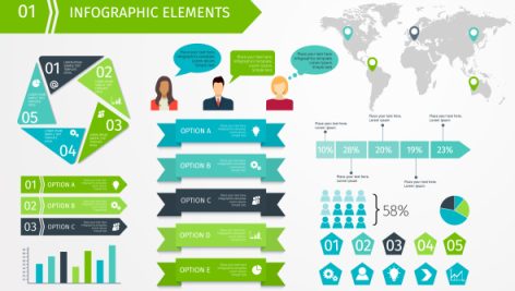 Infographics Elements 4682 Samadionline.ir
