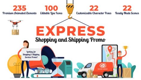 Preview Express Shopping Shipping Promo 26851115