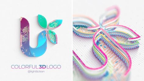 Preview Colorful 3D Logo Reveal 33021950