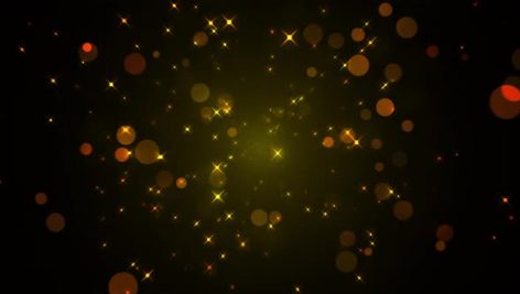 Videohive Golden Sparkling Glitters 22921508