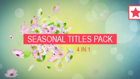 Videohive Seasonal Titles Pack 14374768