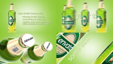 Videohive Beer Bottle Commercial 3054608