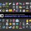 Videohive 100 Animated 3D Icons Pack 24240318