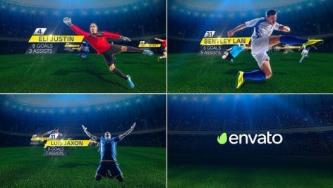 Videohive Soccer Players 23980906