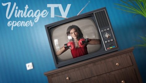 Videohive Vintage Tv 22068320