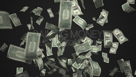 Videohive Raining Money 19872440
