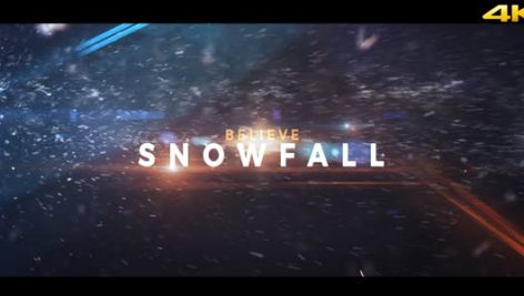 Videohive Snowfall Dramatic Trailer 19472449