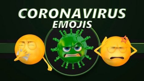 Videohive Coronavirus Emojis 26047736
