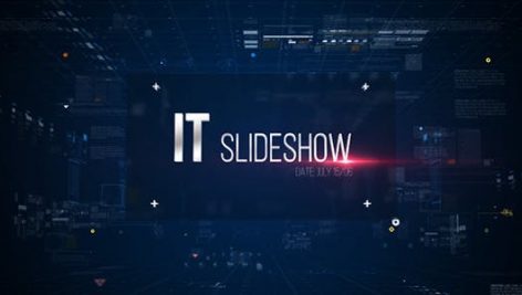 Videohive It Slideshow Digital Hud Slide 11184463