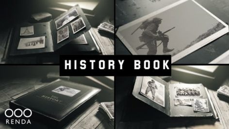 Videohive Old Book History Album 24946550
