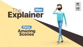 Videohive The Explainer Man 25543226