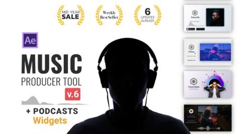 Videohive Audio Visualization Music Producer Tool V6.0 24314482