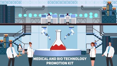 Videohive Medical And Bio Technology Promotion Kit 25382180