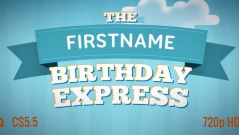 Videohive Birthday Express Slideshow 9410478