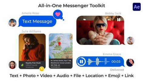 Videohive Messenger Toolkit V4.0 25647819