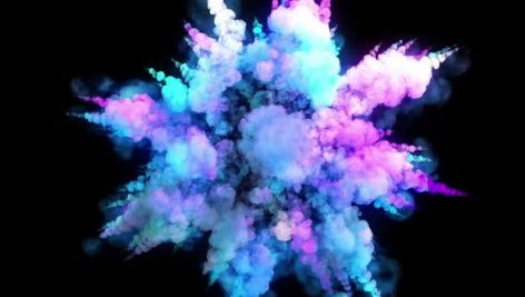 Videohive Colored Smoke Explosion Transition Full Hd 40303437