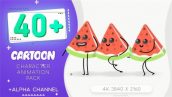Videohive Watermelon Character Pack 31424304