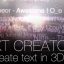 3D Text Creator Lg