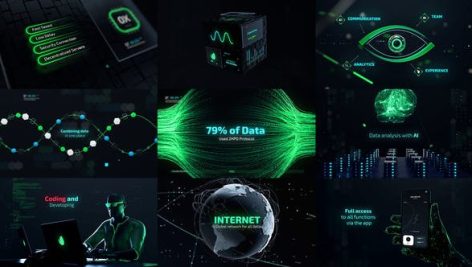 Videohive Cyber Technology Trailer 31019182