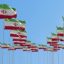 Videohive Iran Row Of National flags Walk Throw Animation 29551523