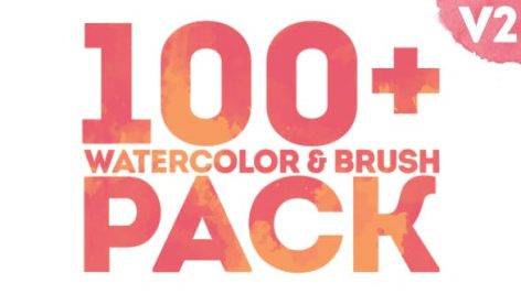 Videohive Watercolor Brush Pack 18723945