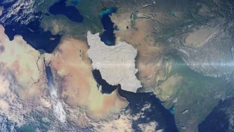 Videohive Realistic Earth Zoom Highlight Country Iran 27858484