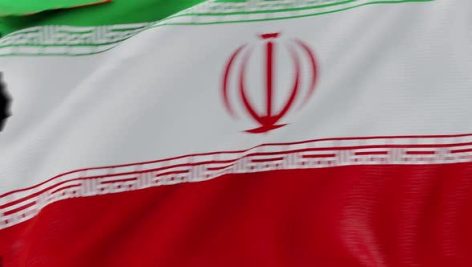 Videohive 4K Iran Flag Transition With Alpha. Two Step 37527898